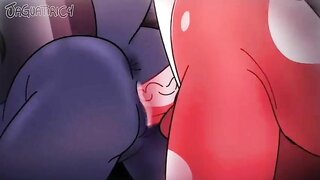 In this animated porn video, Blitzo seduces his stepdaughter Octavia for a steamy encounter.