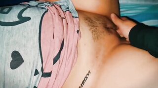 In this explicit video, a couple indulges in taboo pleasure with their cuckold fantasy. The Latina MILF with a big ass seductively teases while almost caught, leaving viewers craving more.