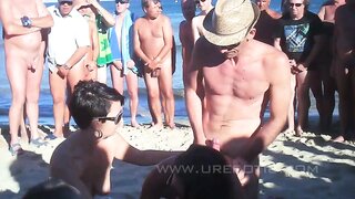 Teen group sex on the beach - explicit and erotic. XXX BP video alert.