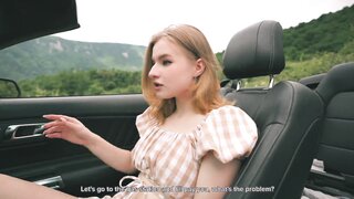 In the woods, you\'ll find my stepsister kneeling down, giving a passionate blowjob with intense eye contact. Prepare for a wild ride. XxxBpVideos